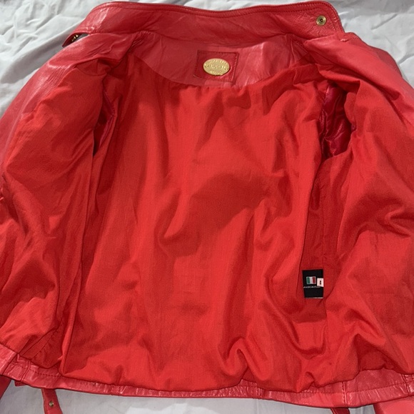 Italian LEATHER buttery soft Moto style jacket - Picture 11 of 16